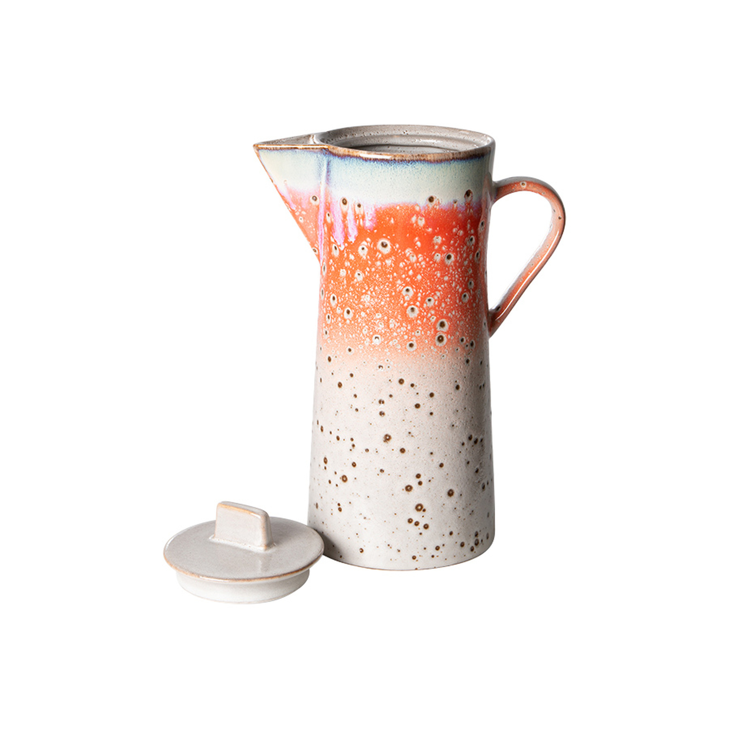 HKliving - Dzbanek ceramiczny 70s Asteroids 1,15l