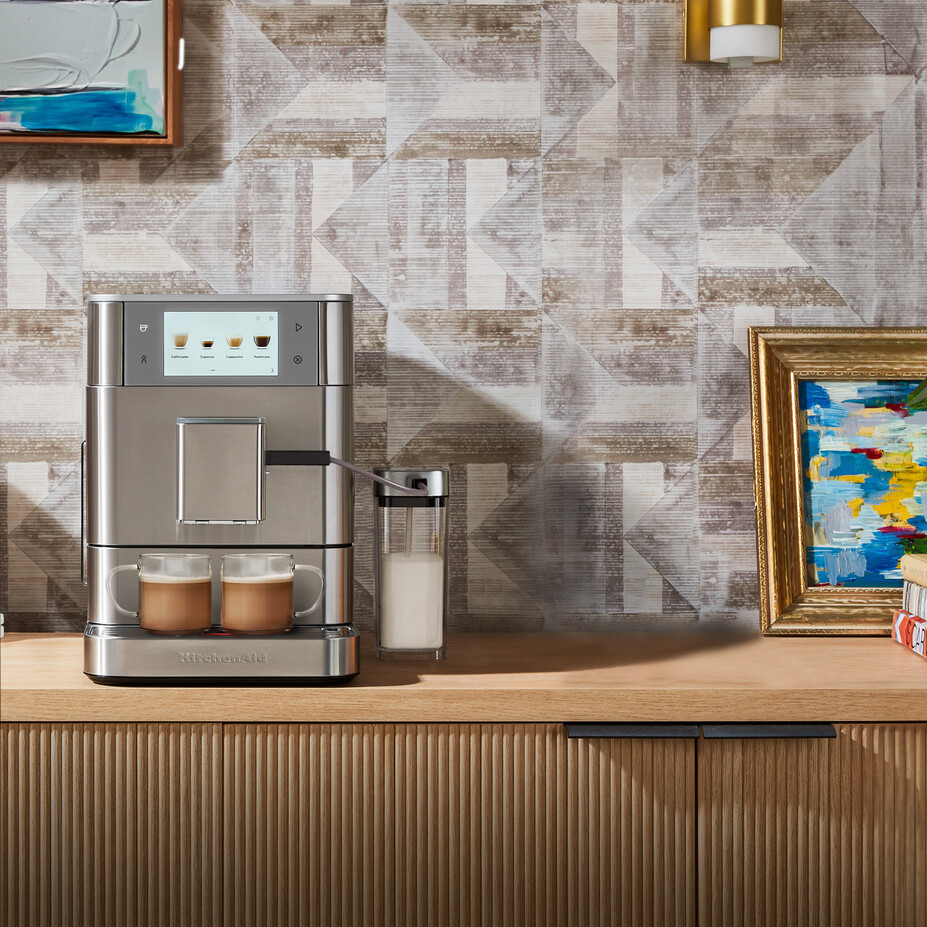 KitchenAid - Automatic Espresso Machine KF8 inox