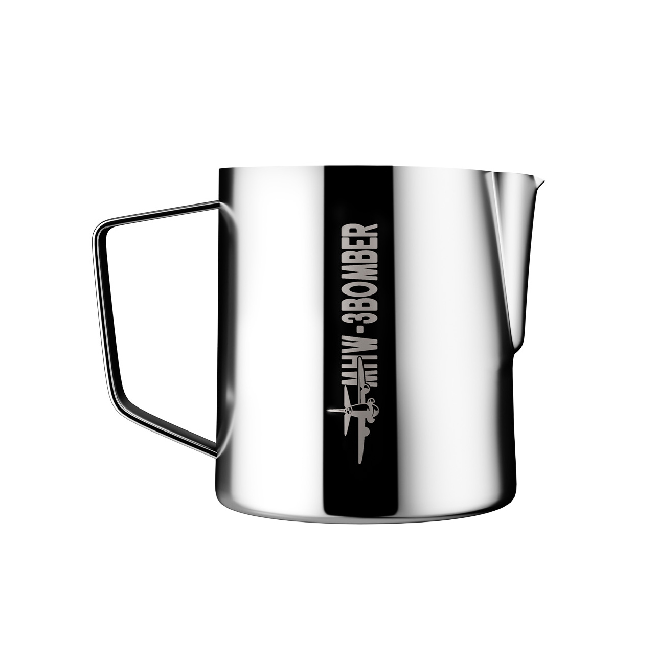 MHW-3BOMBER - Dzbanek do spieniania mleka 5.0 stal nierdzewna połysk 400 ml 