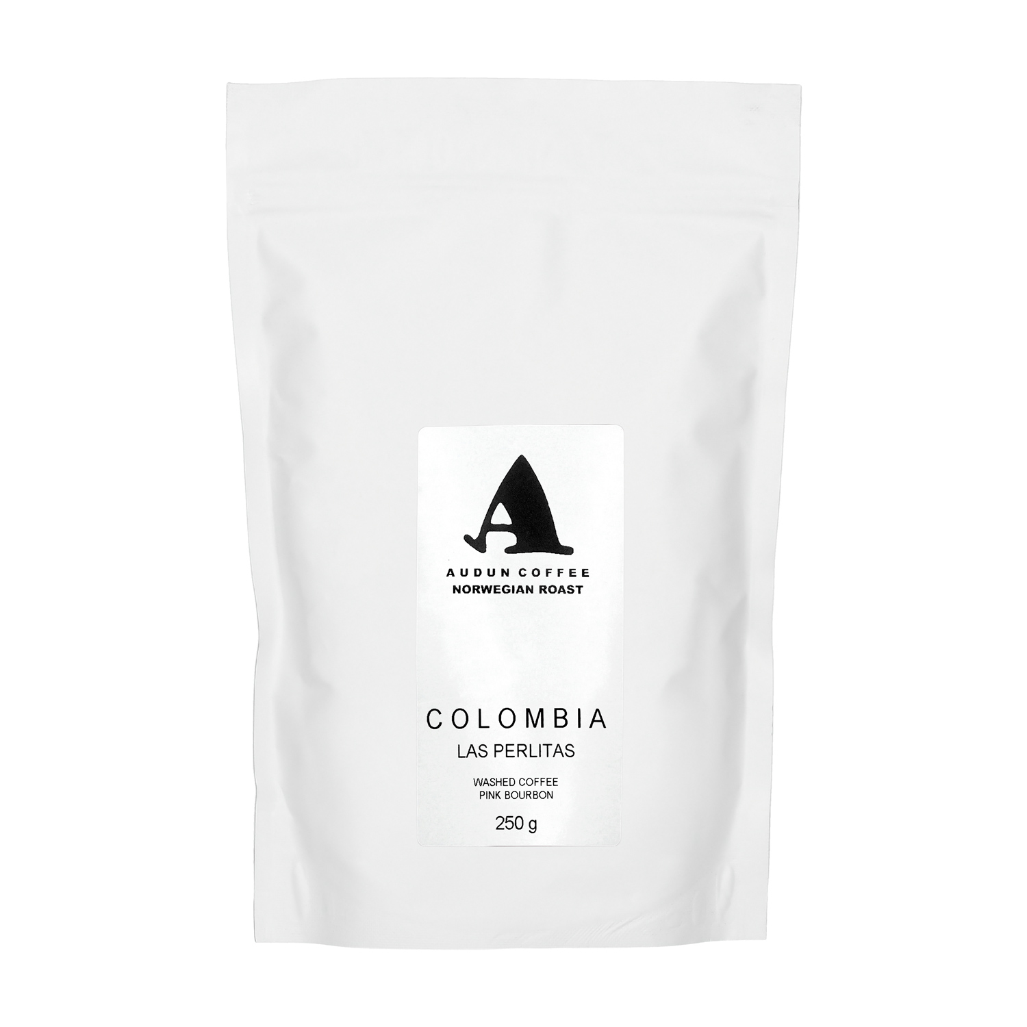 Audun Coffee - kawa ziarnista Kolumbia Las Perlitas Washed Filter 250 g