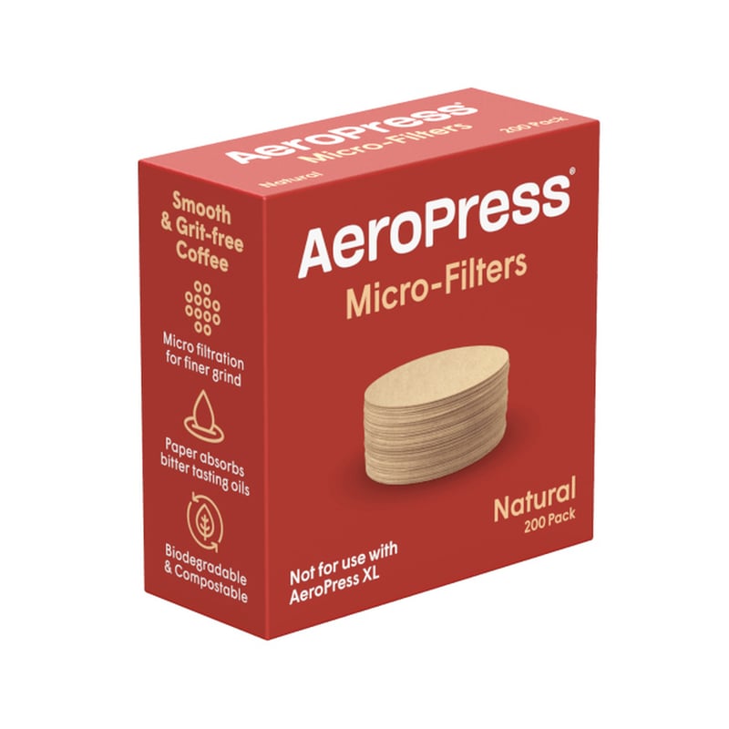 AeroPress - Natural Standard Paper Filters 200 Pieces