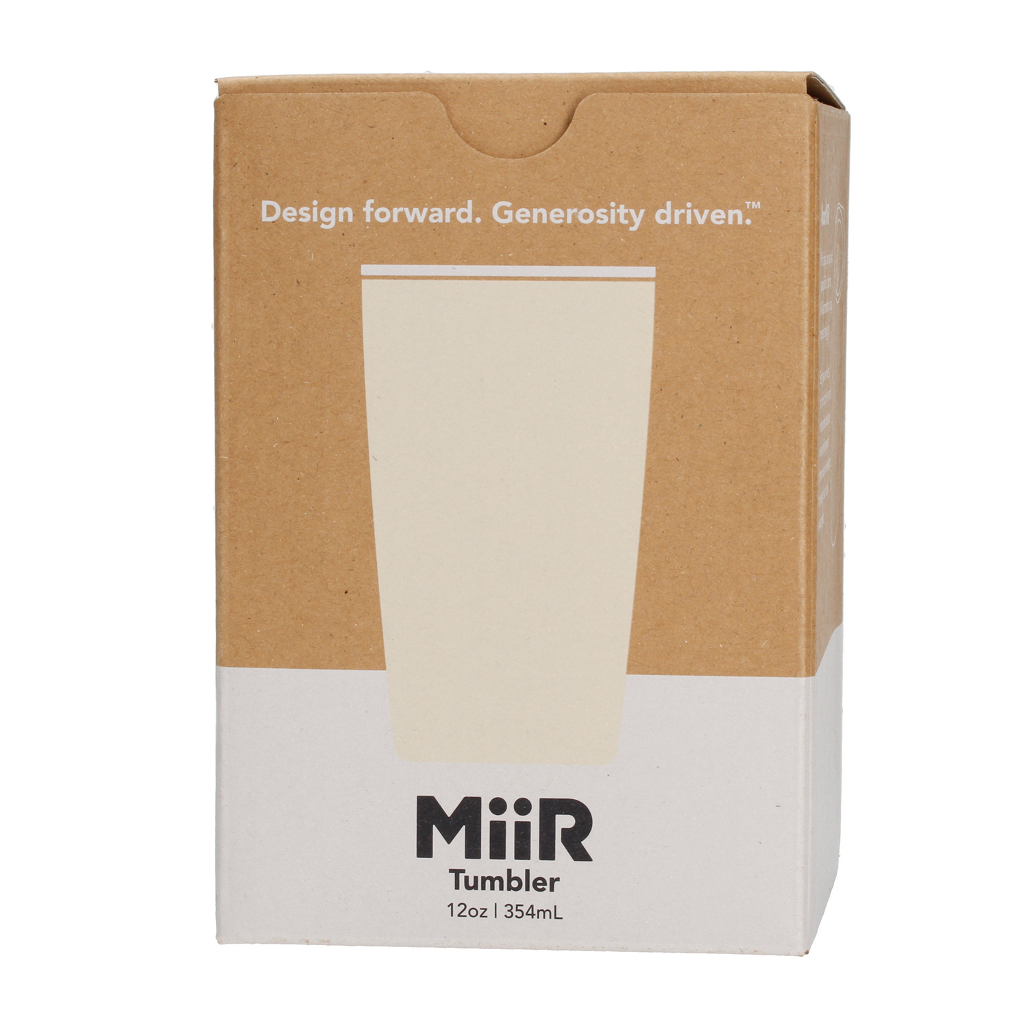 MiiR - Tumbler Beżowy - Kubek 350ml