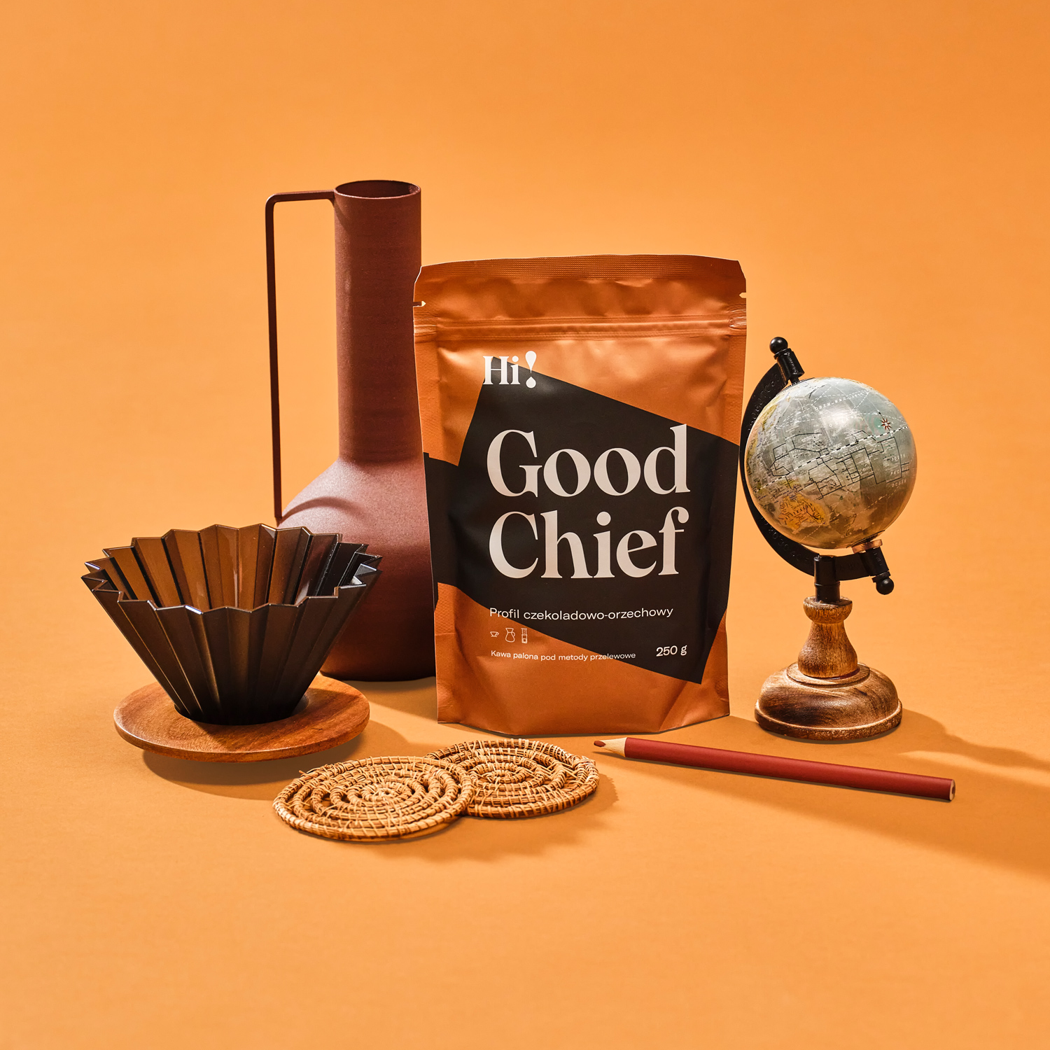 Hi! Coffeedesk - Good Chief Ground Coffee Filter 250 g