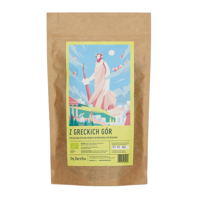 By.herbs - Z Greckich Gór - Herbata ziołowa z ekstraktami - Sypana 50g