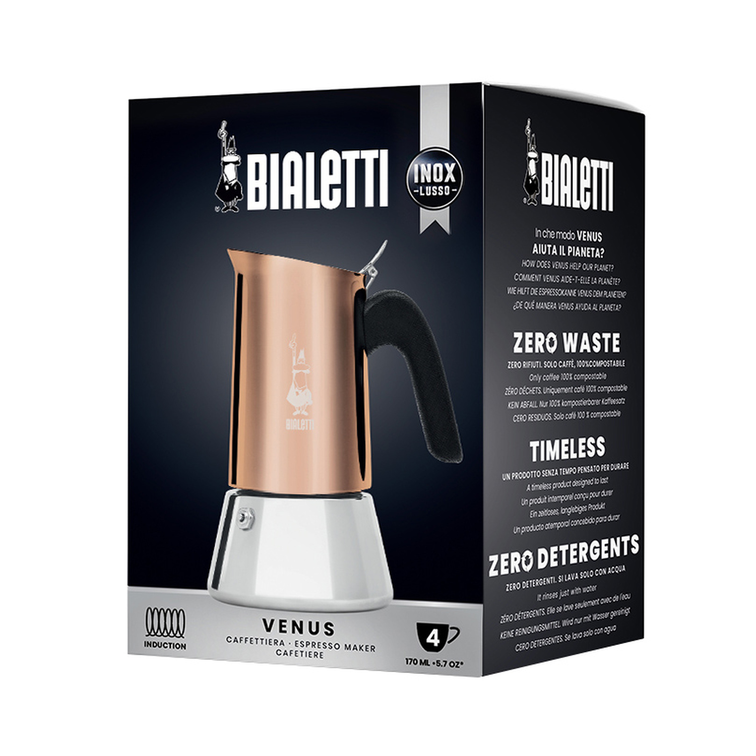 Bialetti New Venus 4tz - Copper