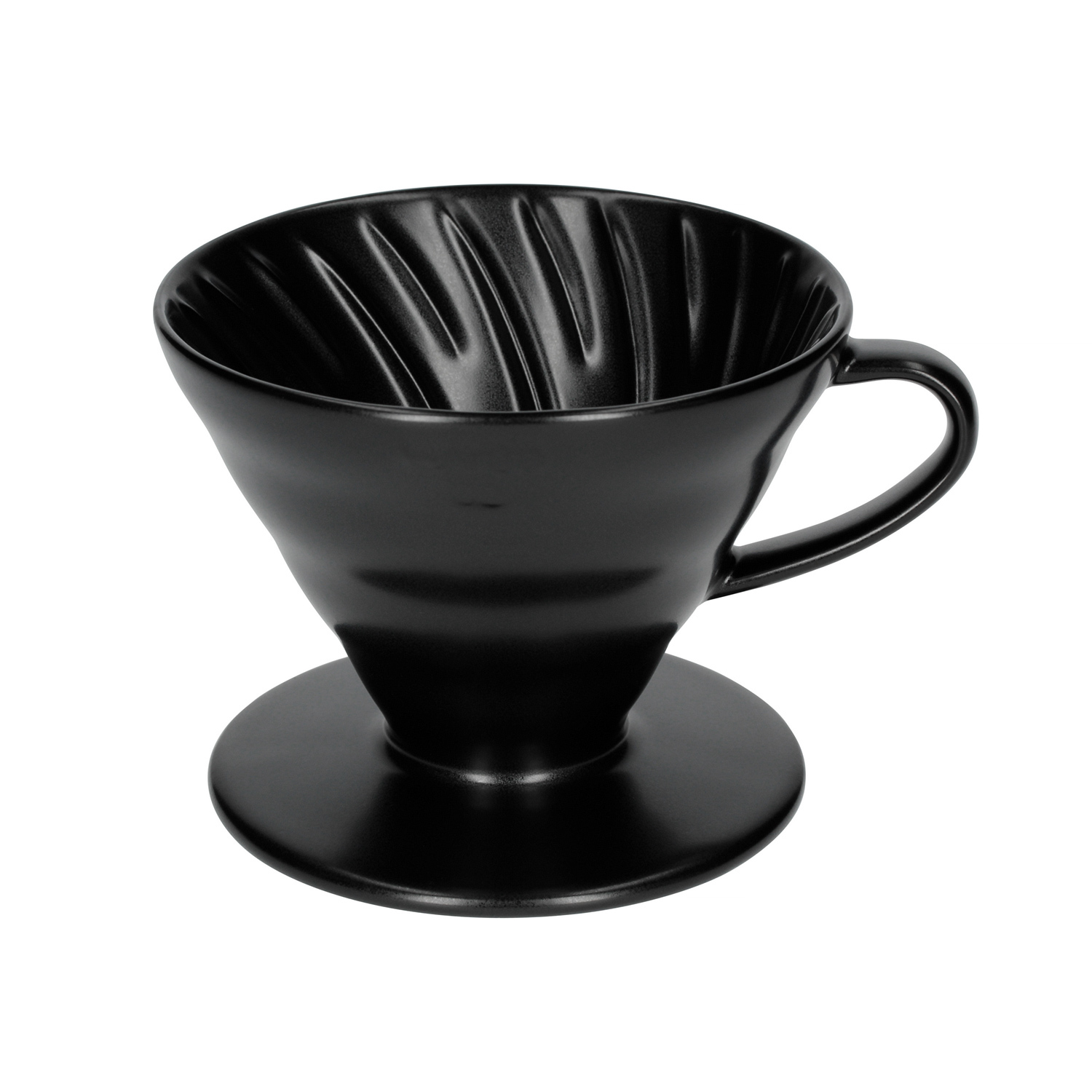 Hario V60-02 Ceramic Coffee Dripper Matt Black