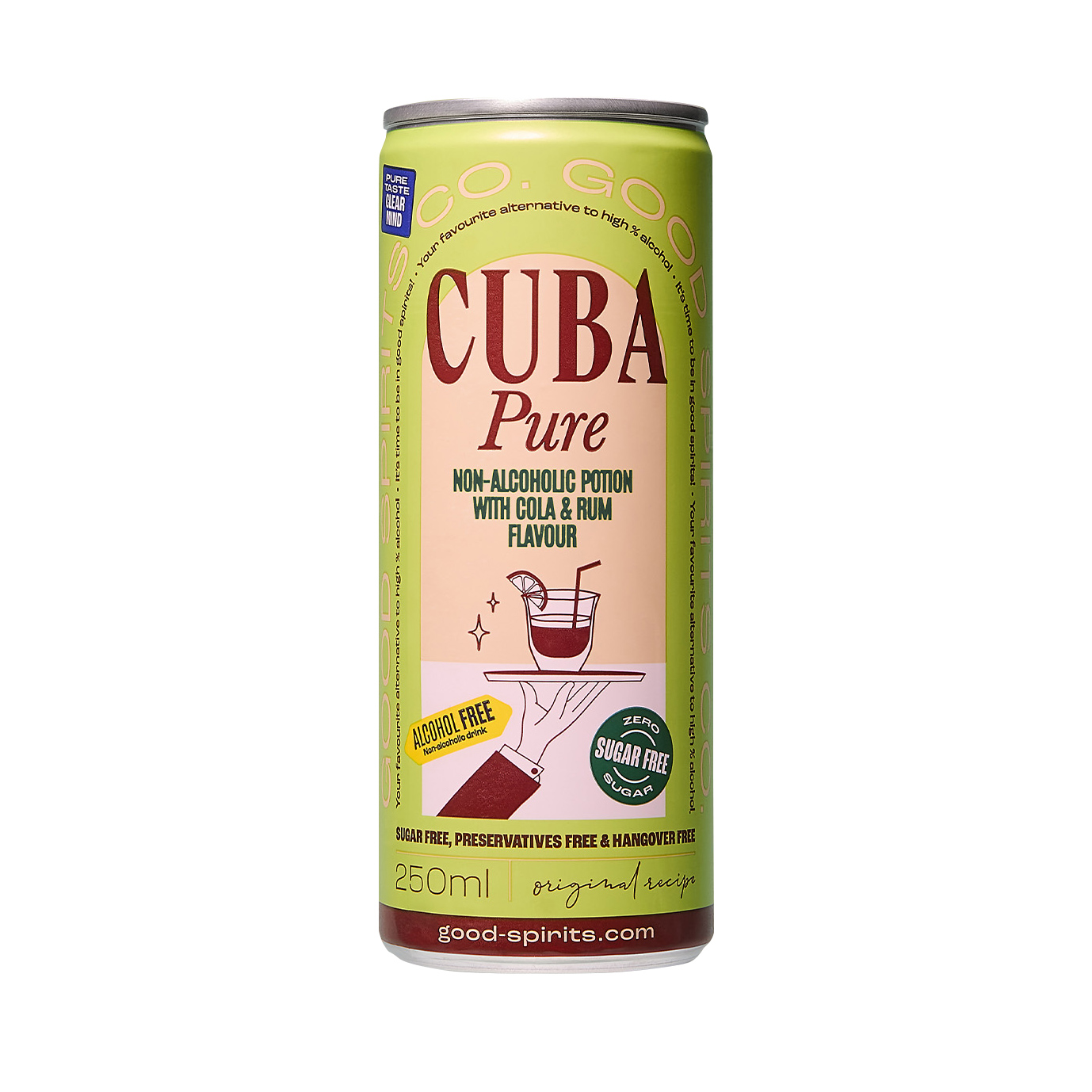 Good Spirits Co. - Cuba Pure - Non-alcoholic Drink 250ml