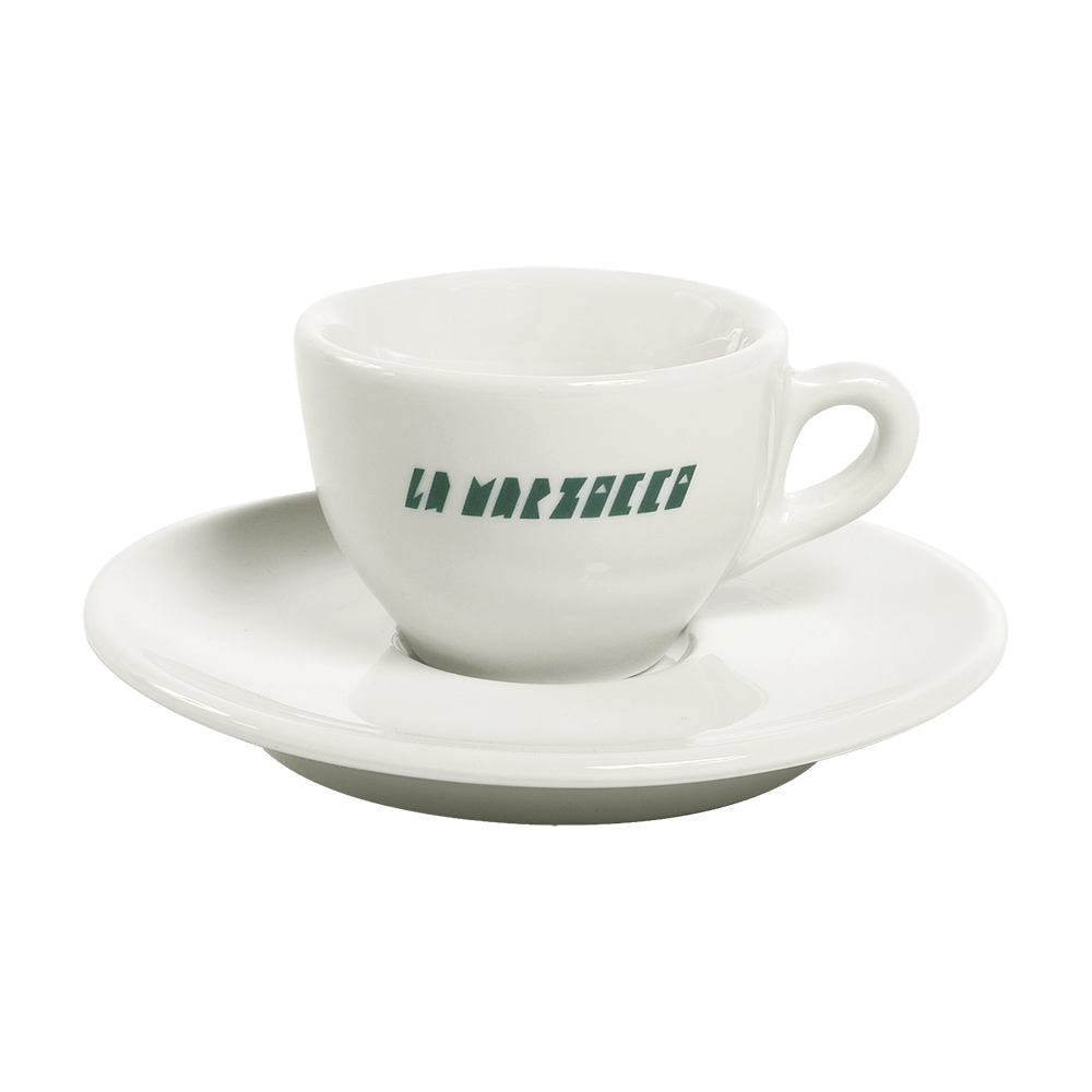 La Marzocco - filiżanka ze spodkiem do espresso Old School 65 ml