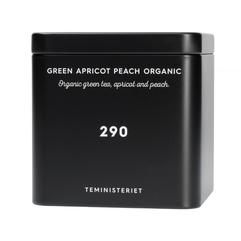 Teministeriet - 290 Green Apricot Peach Organic - Herbata Sypana 100g