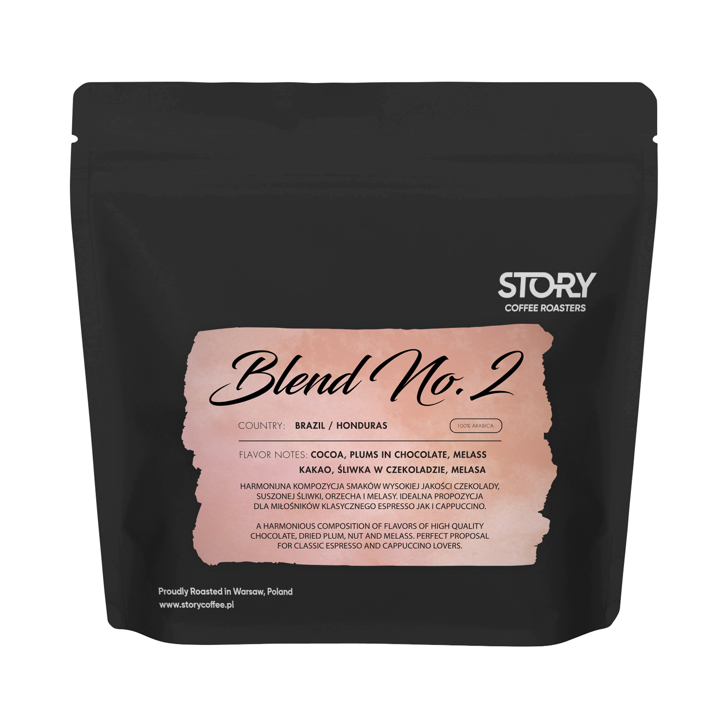 Story Coffee Roasters - kawa ziarnista Blend No.2 Brazil x Honduras Espresso 250 g