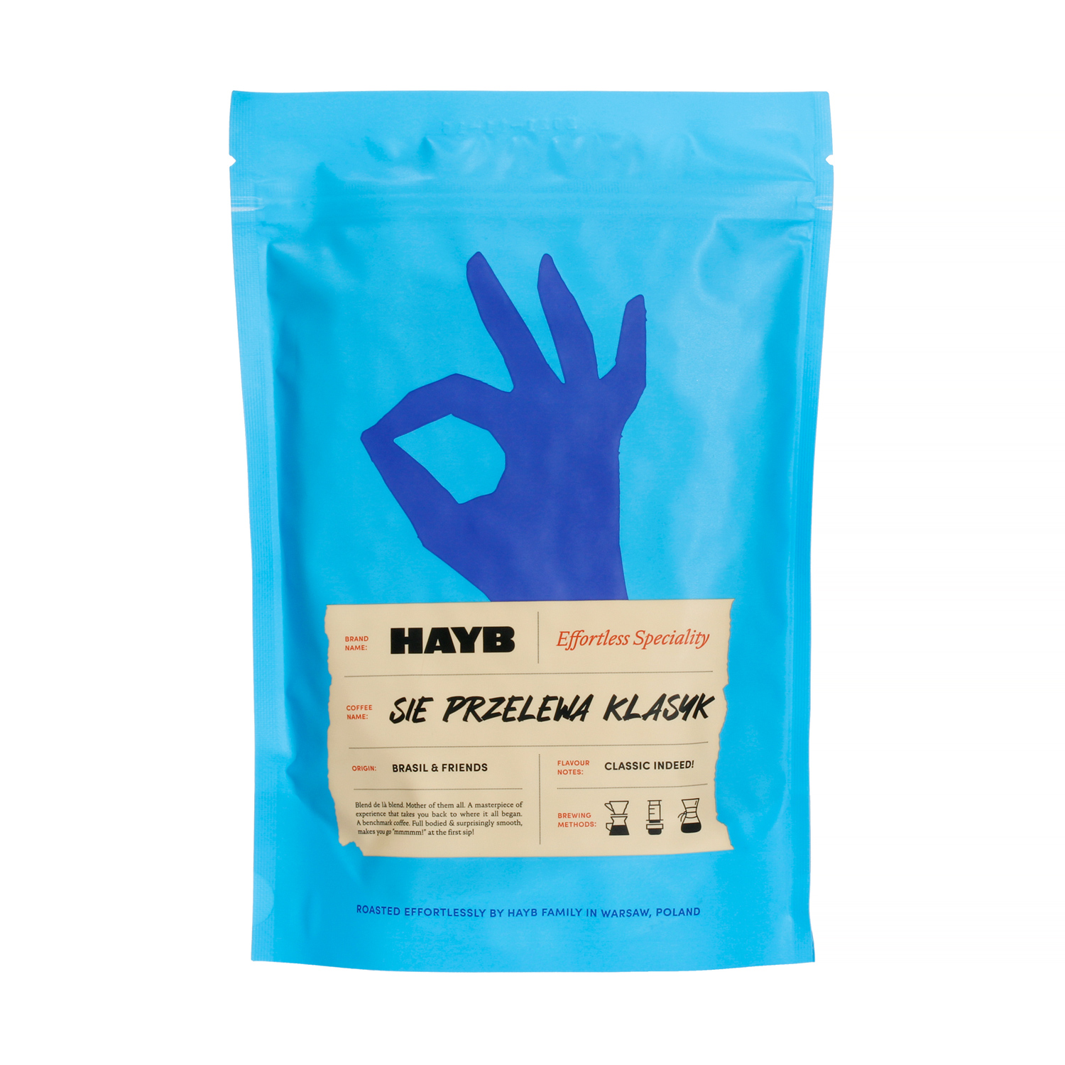 HAYB - kawa ziarnista SIE PRZELEWA Klasyk Natural Filter 250 g (outlet)