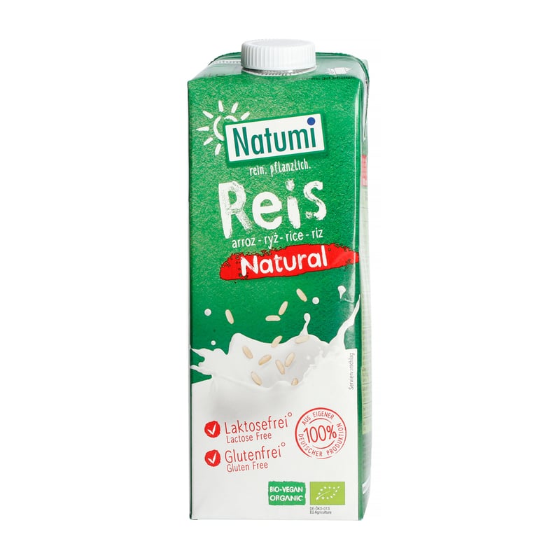 Natumi - Rice Unsweetened Glutenfree Drink 1L