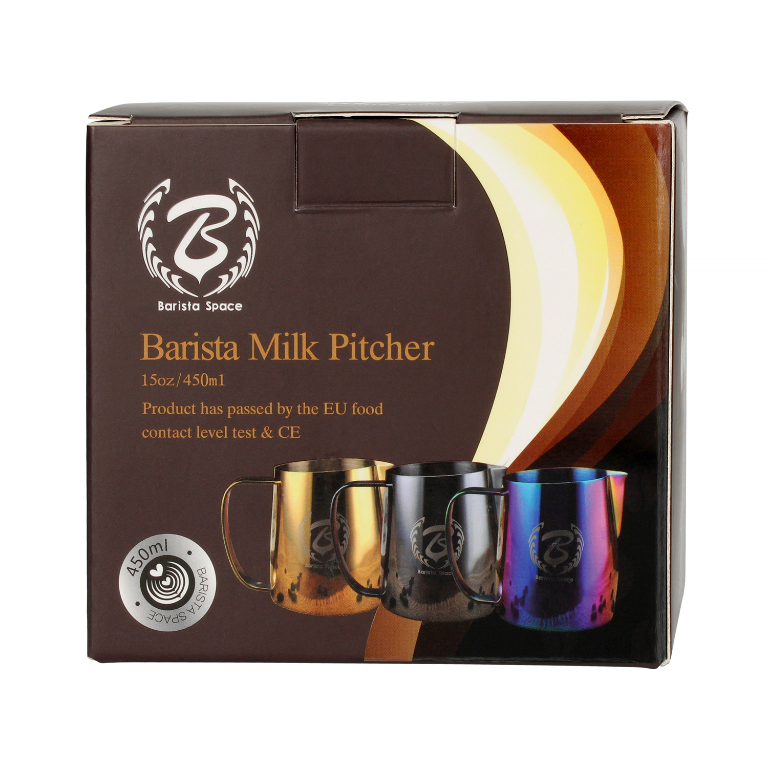 Barista Space - Dzbanek do mleka 2.0 Star Night 450ml