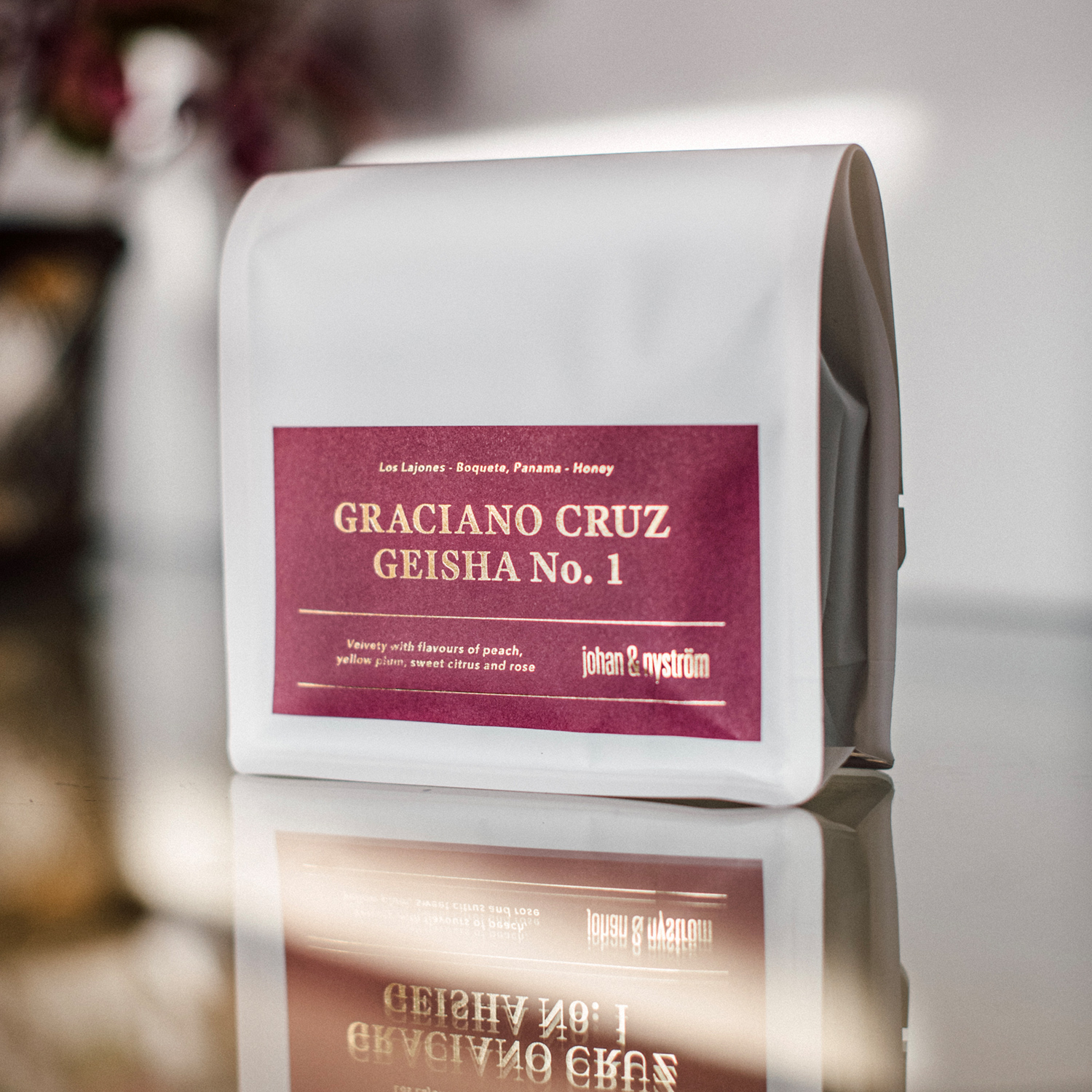 Johan & Nystrom - Panama Boquete Graciano Cruz Geisha no 1 Honey Filter 200g