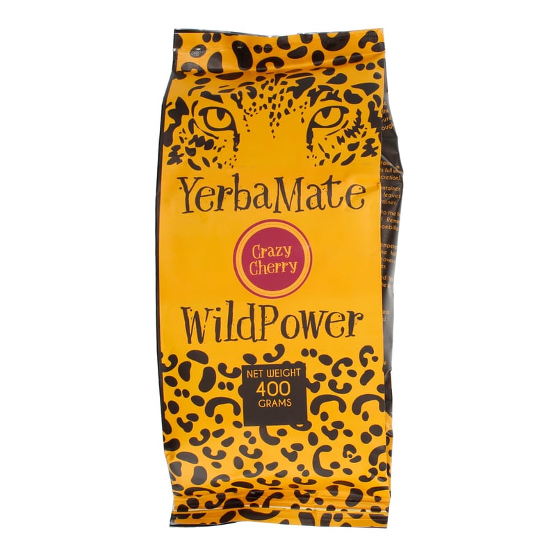 WildPower Cherry - yerba mate 400g