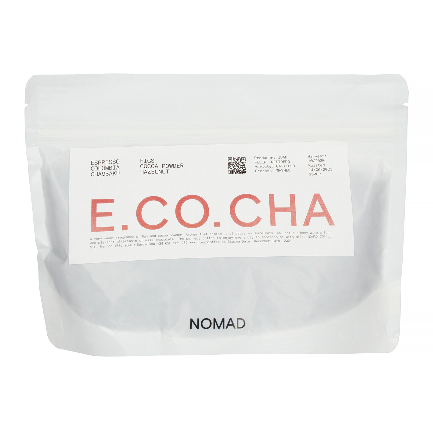 Nomad Coffee - Colombia Chambaku Espresso