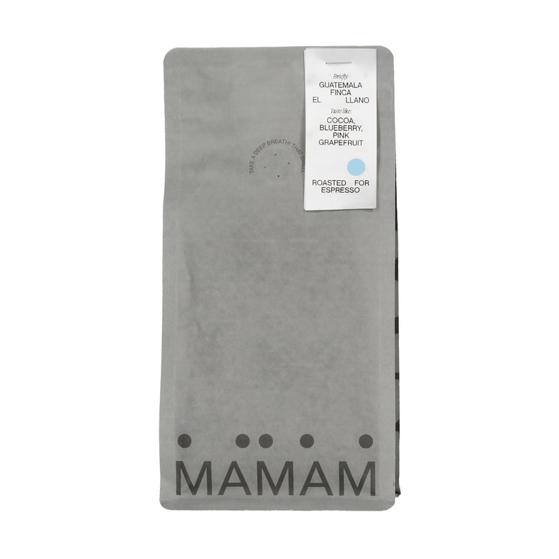 MAMAM - Guatemala Finca El Llano Washed Espresso 250g