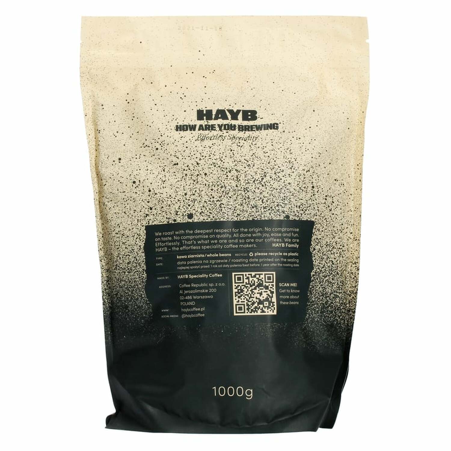 HAYB - Brasil Espresso 1kg