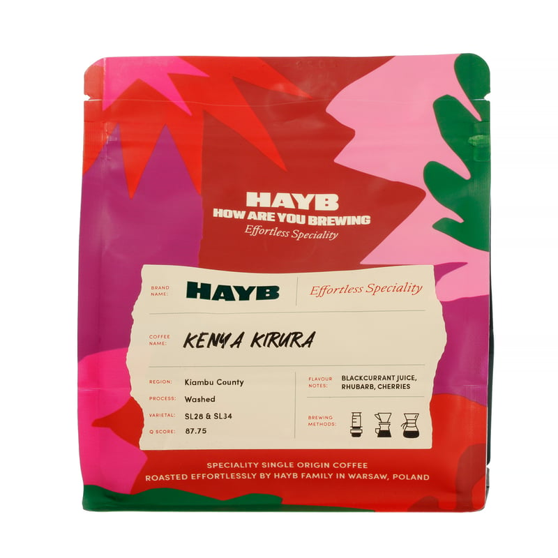 HAYB - Kenya Kirura Washed Filter 250g