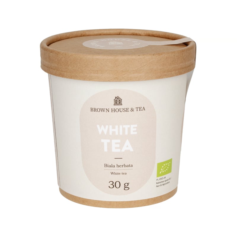 Brown House & Tea - White Tea - Herbata sypana 30g