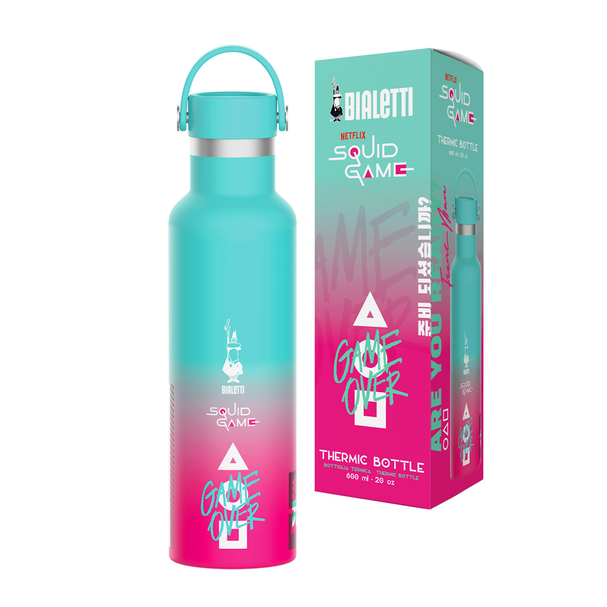 Bialetti - Thermal Bottle Squid Game 600ml