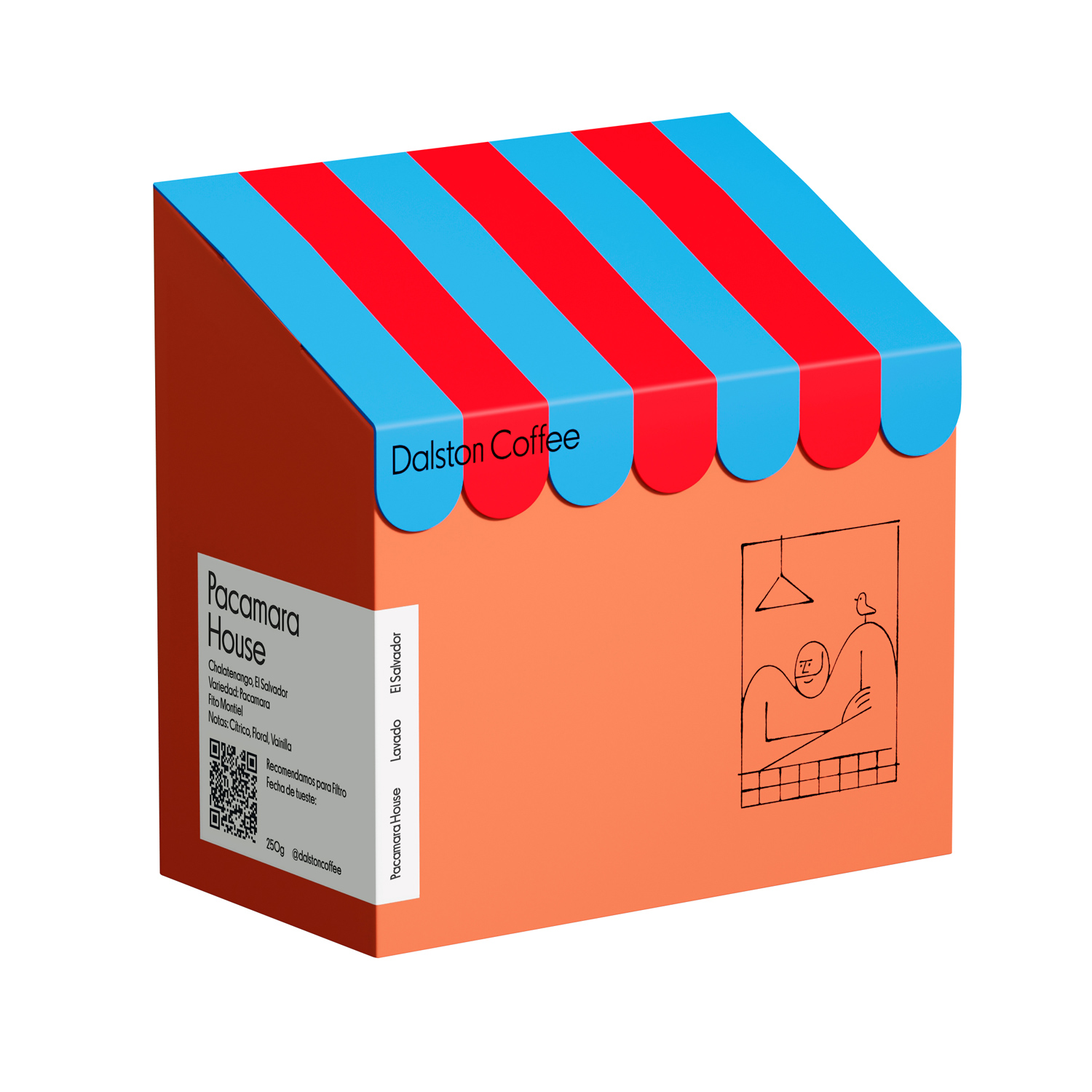 Dalston Coffee - kawa ziarnista Salwador Pacamara Washed Filter 250 g