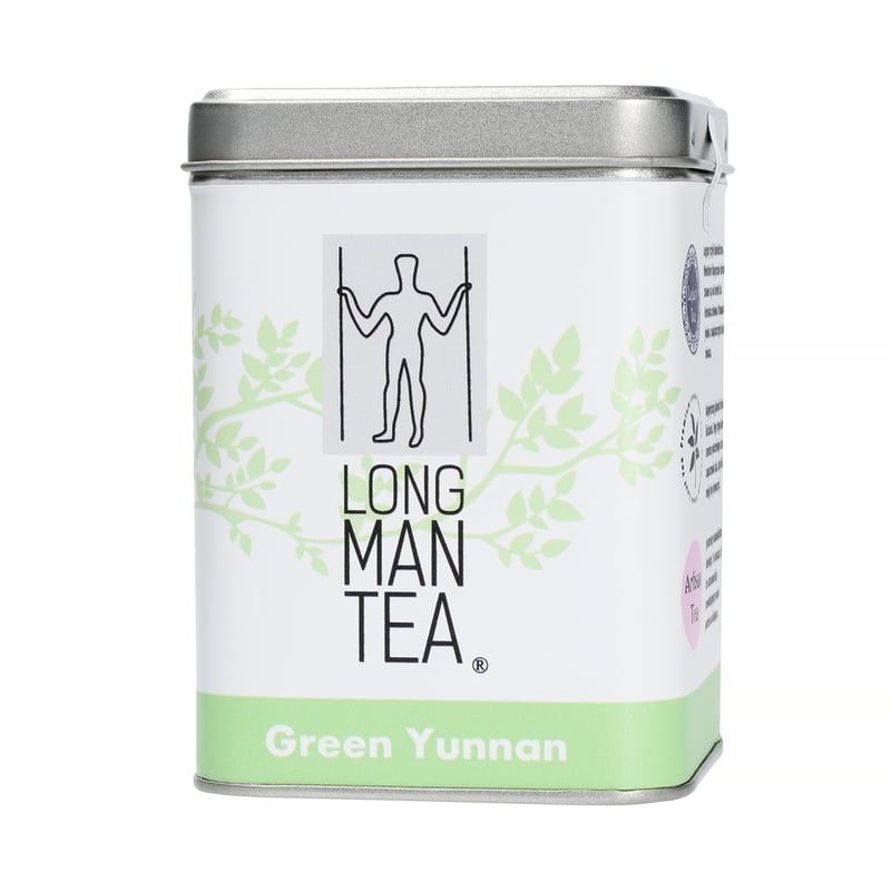 Long Man Tea - Green Yunnan - Loose tea - 120g Caddy