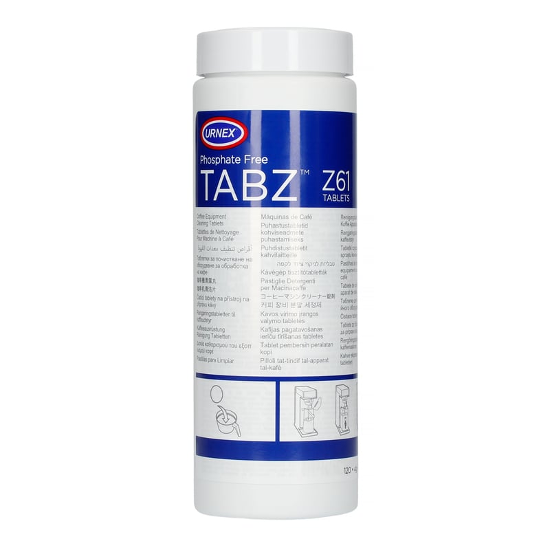 Urnex Tabz Z61 - Cleaning tablets for pour-over brewers - 120 tablets