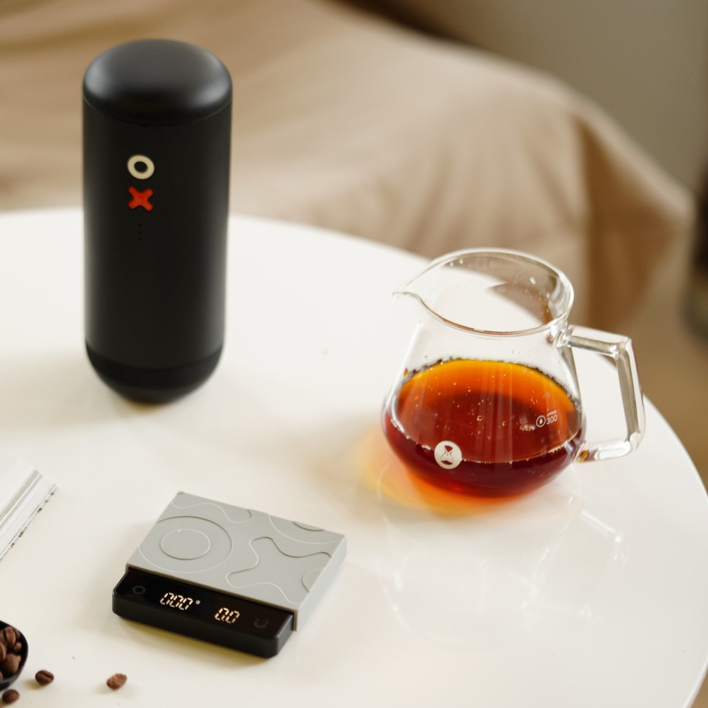 Timemore x Nutti - waga Piccolo szara