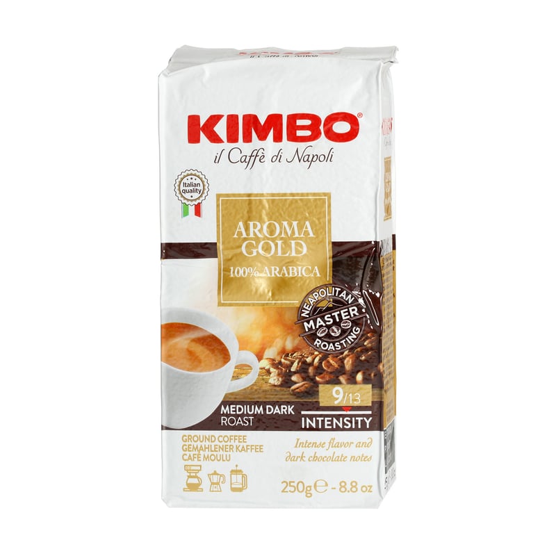 Kimbo Aroma Gold - Ground 250g - Coffeedesk