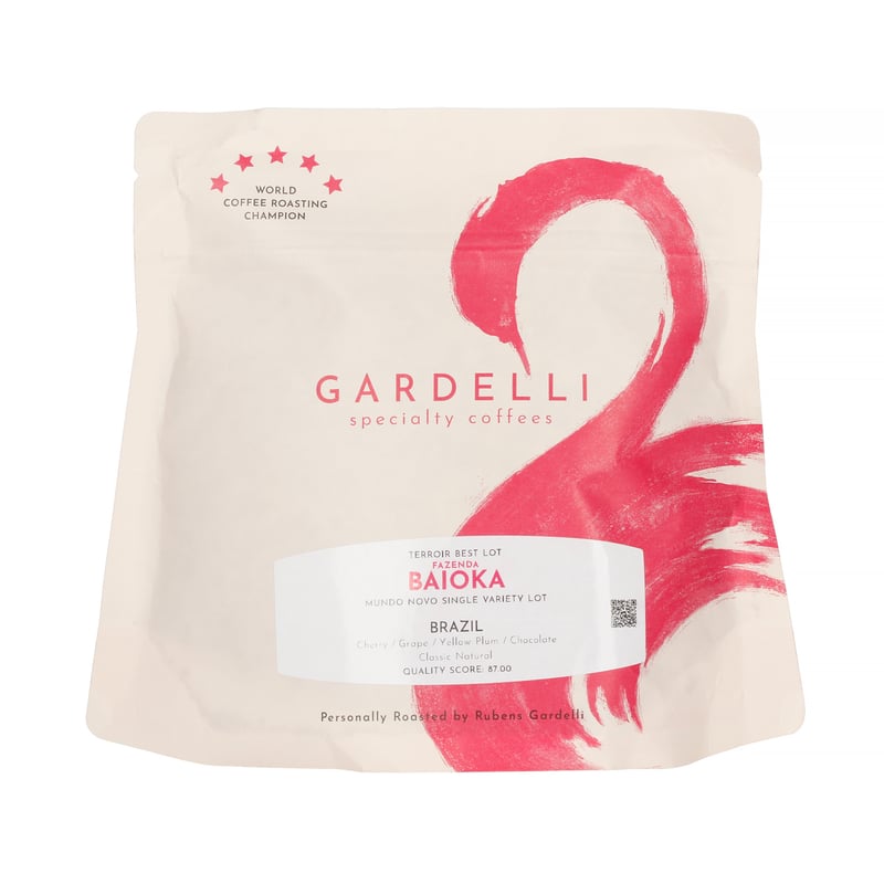 Gardelli Specialty Coffees - Brazil Fazenda Baioka Natural Omniroast 250g