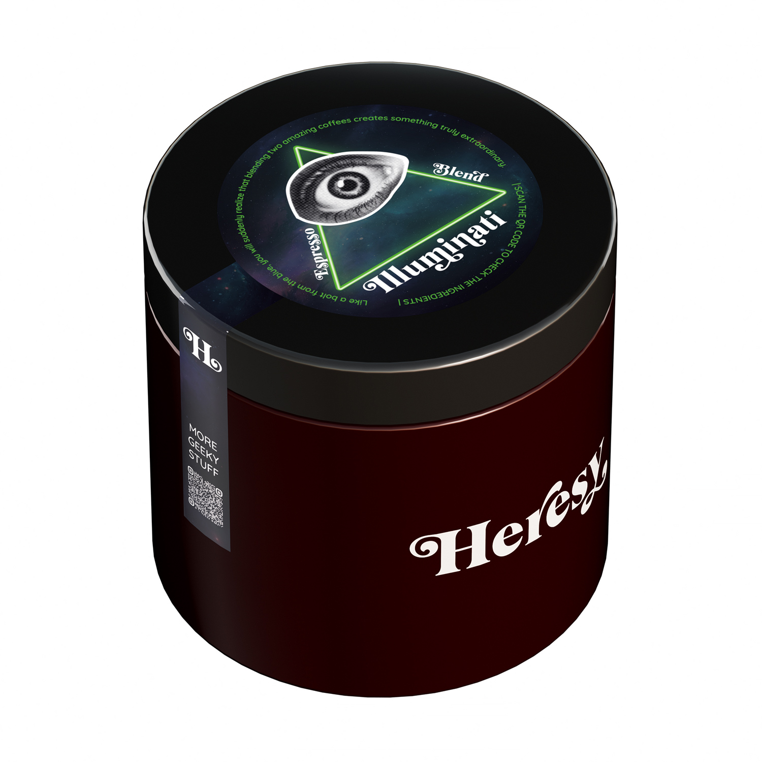 Heresy - kawa ziarnista Illuminati Blend Espresso 252 g Heresy - kawa ziarnista Illuminati Blend Espresso 252 g