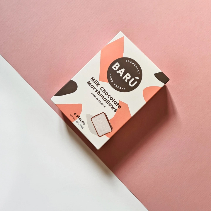 BARU - Milk Chocolate Marshmallows 54 g (4 x 13,5 g)