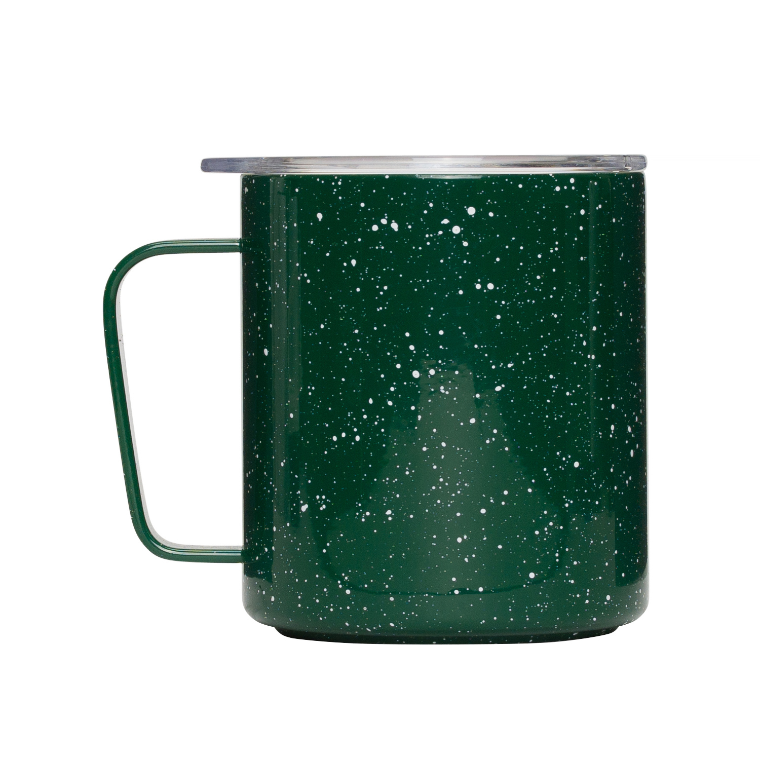 MiiR Camp Cup - kubek kempingowy zielony nakrapiany 12oz / 0,35l