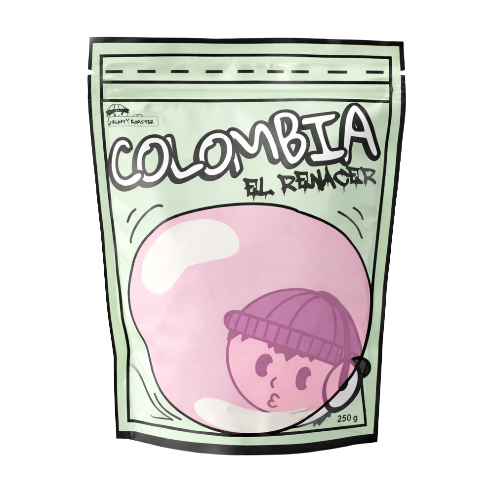 Runty Roaster - kawa ziarnista Kolumbia El Renacer Thermal Shock Filter 250 g