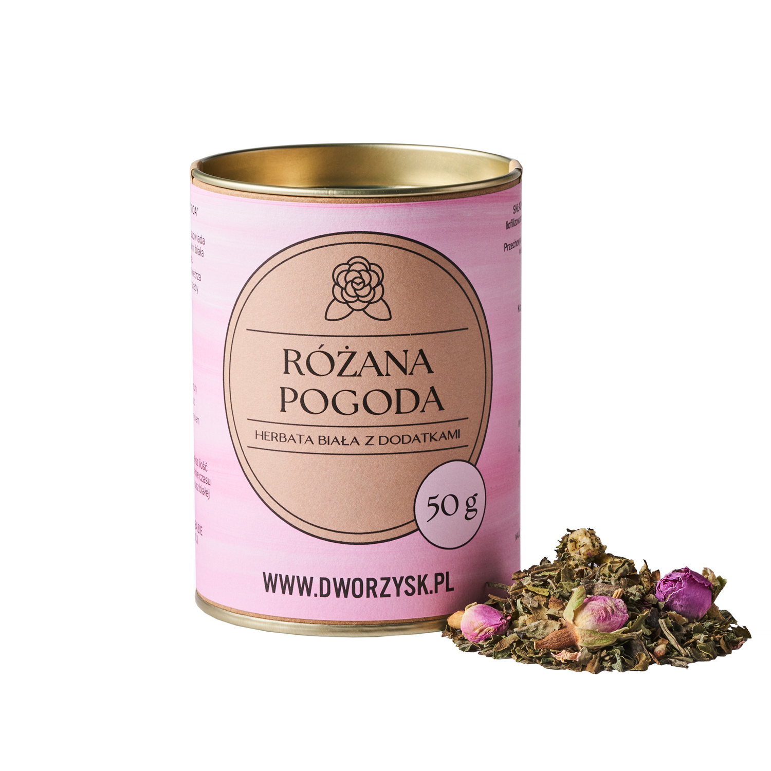 Dworzysk - Różana Pogoda - Loose Tea 50g