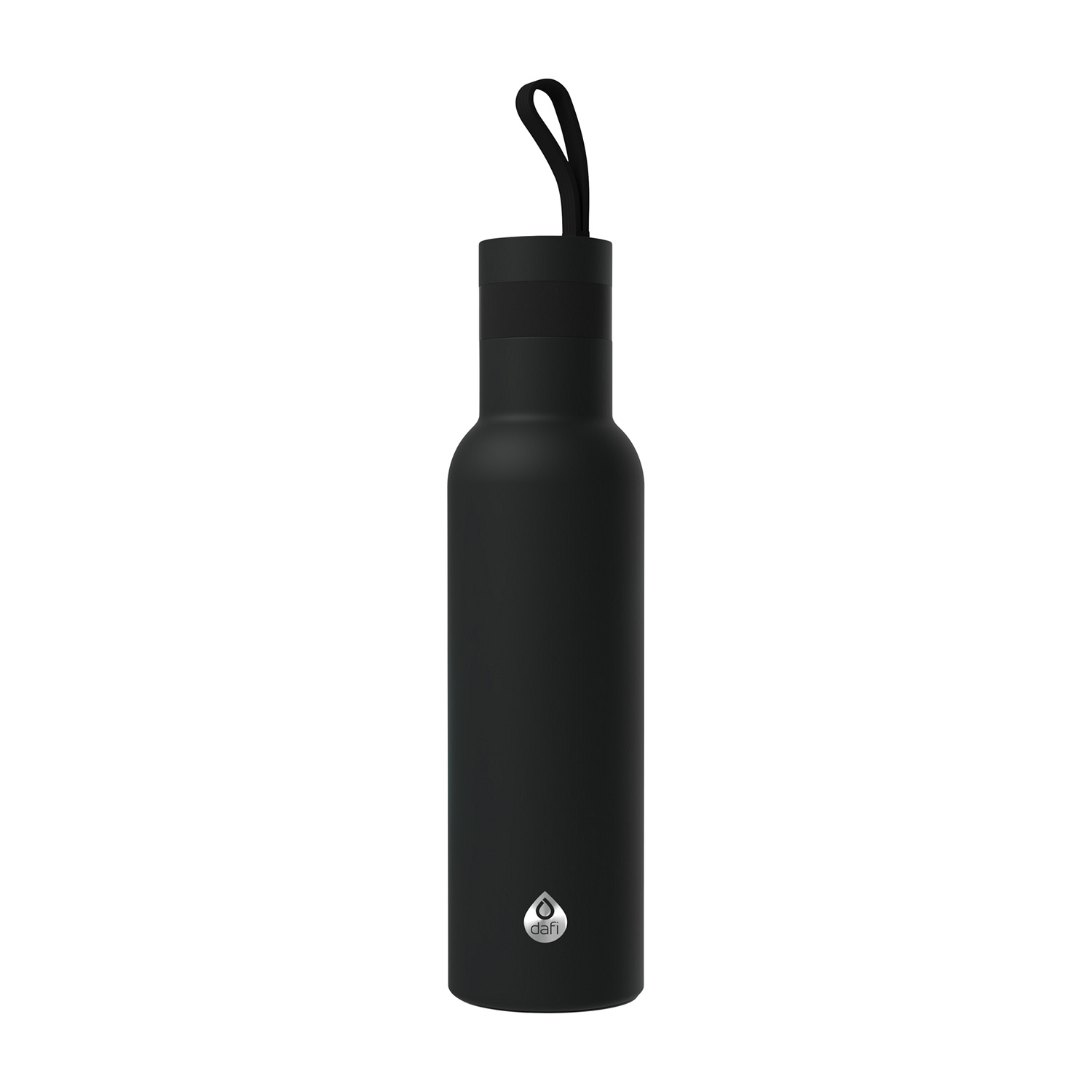 Dafi - Easy Insulated Bottle - Black 490 ml