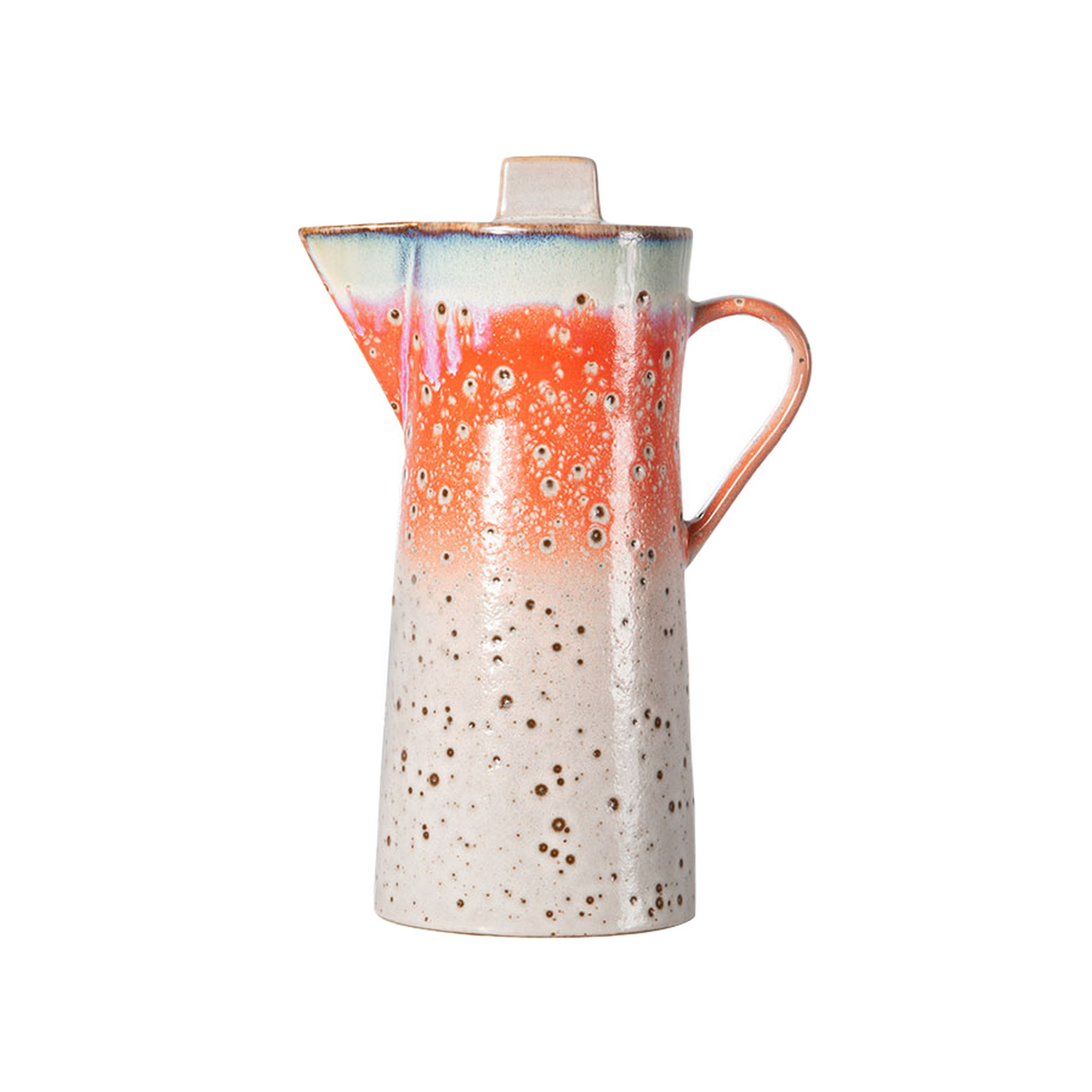 HKliving - 70s Americano Ceramic Pot Asteroids 1.15l