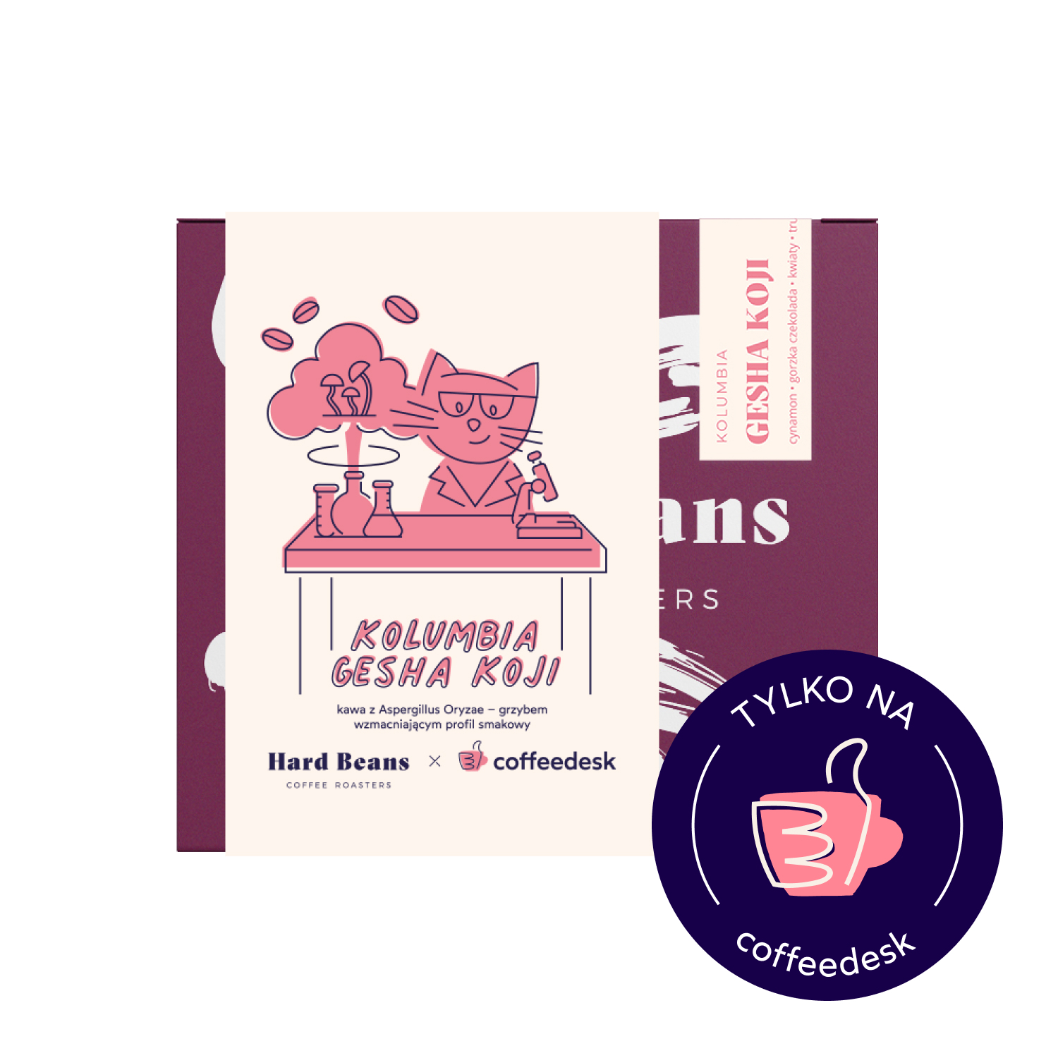 Hard Beans x Coffeedesk - Colombia Gesha Koji Filter 200 g