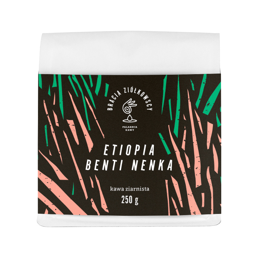 Bracia Ziółkowscy - kawa ziarnista Etiopia Benti Nenka Natural Espresso 250 g