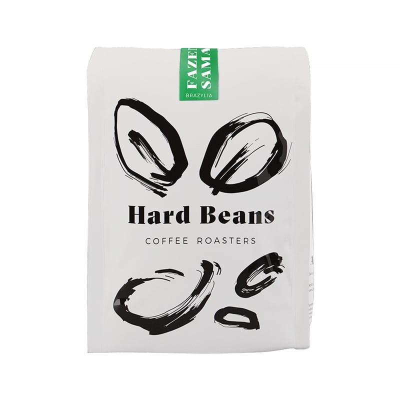 Hard Beans - Brazylia Samambaia Espresso - Kawa ziarnista 500g