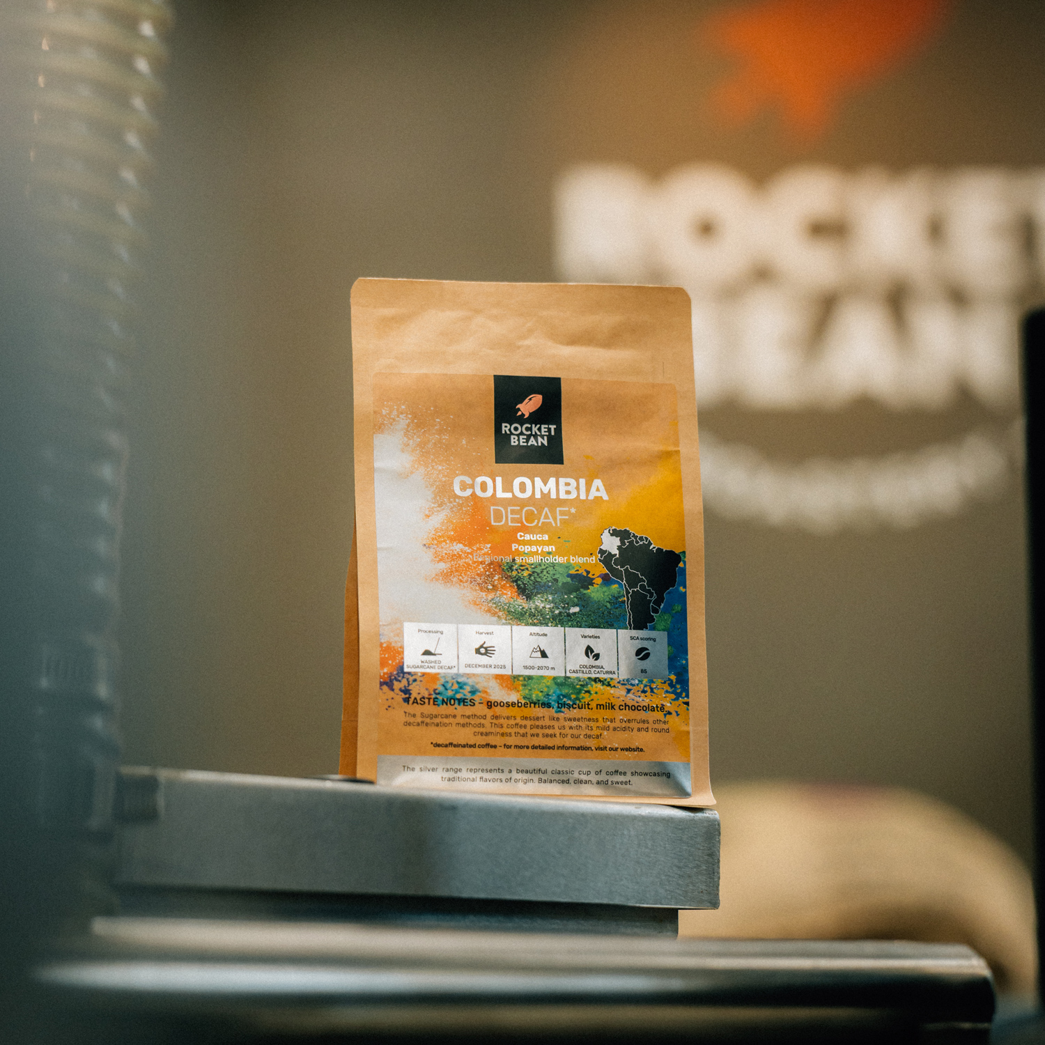 Rocket Bean - Kolumbia Cauca DECAF Filter 200g