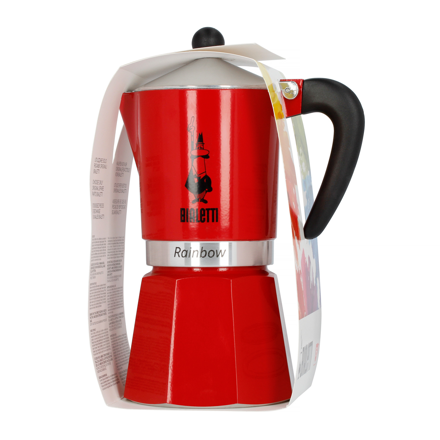 Bialetti Rainbow 6tz Czerwona