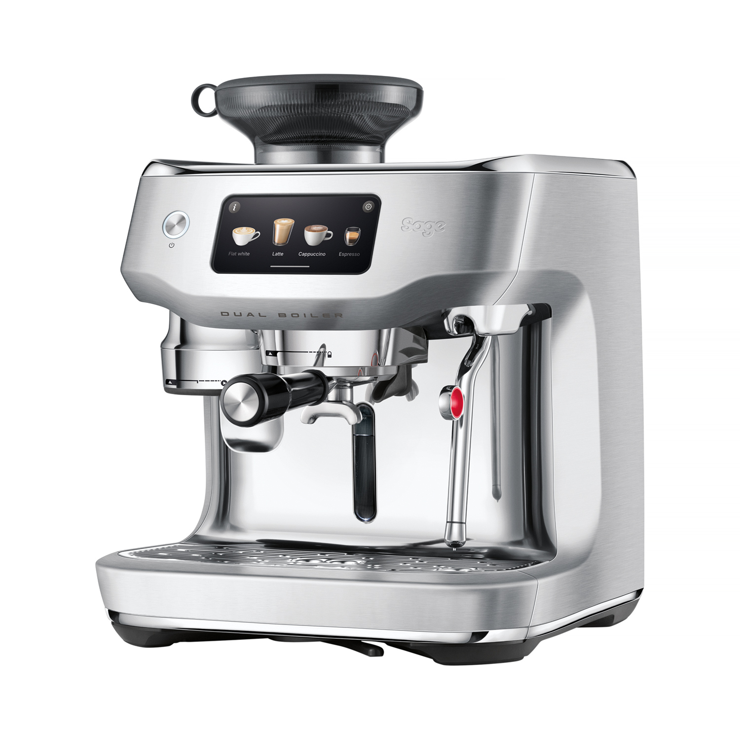 Sage - Oracle Dual Boiler - Ekspres ciśnieniowy SES995BSS - Stalowy