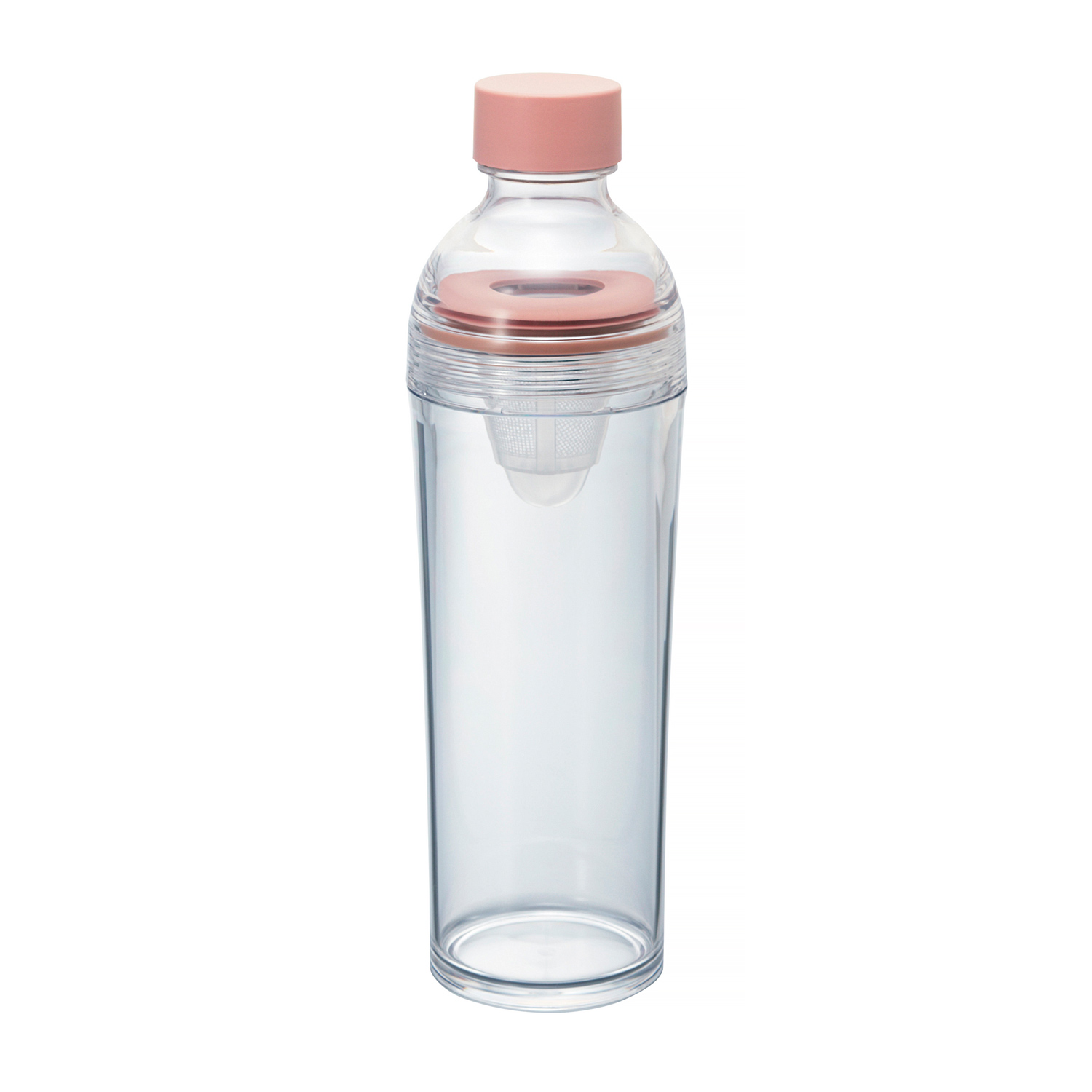 Hario - butelka do matchy plastikowa 400ml - jasny róż