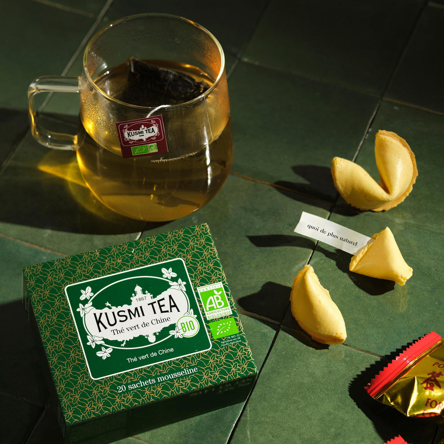 Kusmi Tea - Chinese Green Tea - 20 Tea Bags