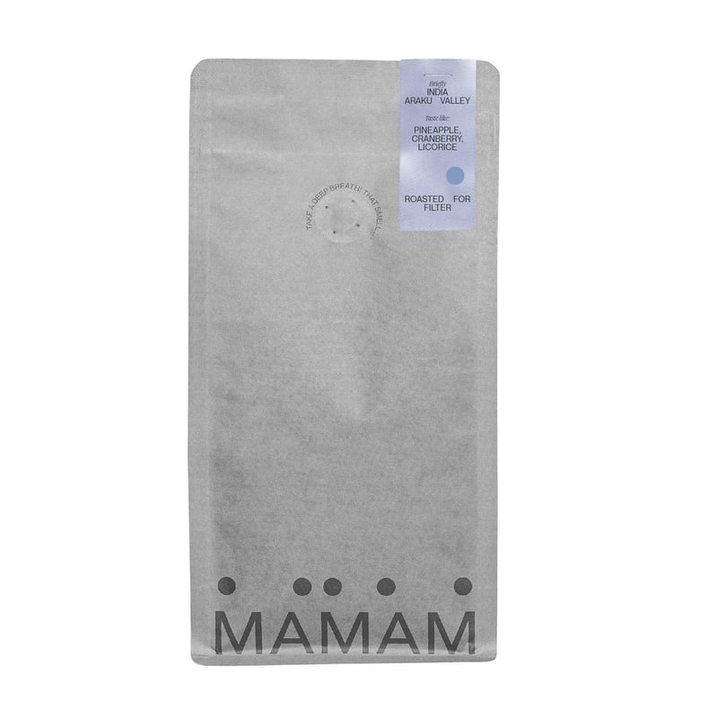 MAMAM - Indie Araku Valley Natural Filter 250g