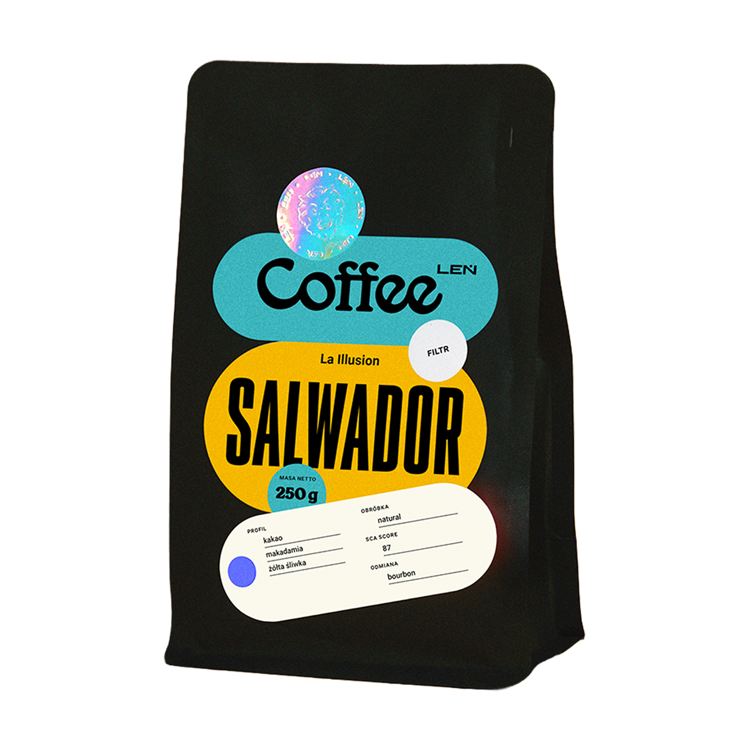 Leń Coffee - El Salvador La Illusion Natural Filter 250 g