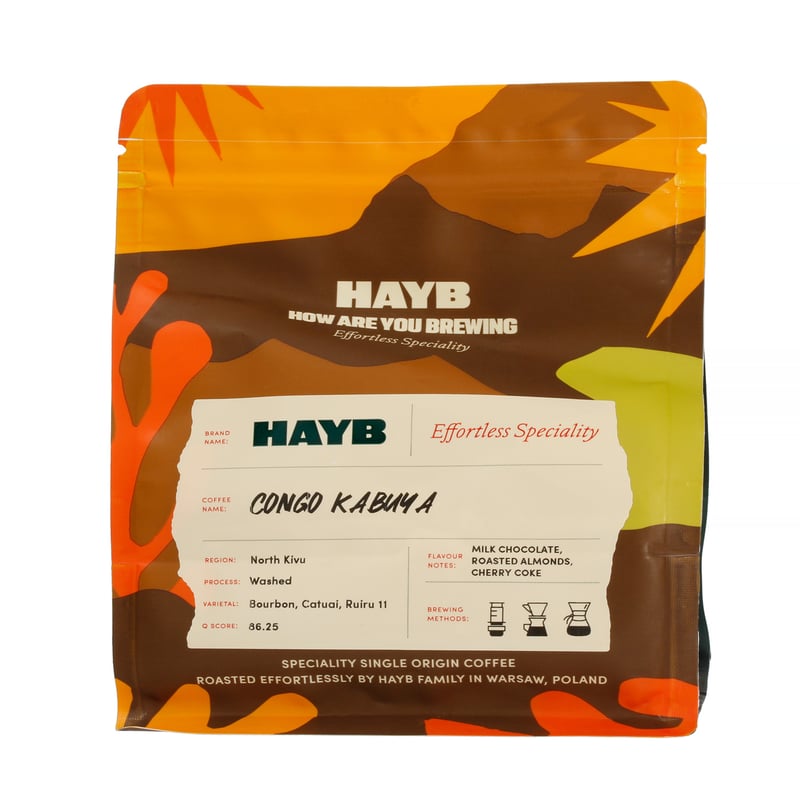 HAYB - Kongo Kabuya Washed Filter 250g