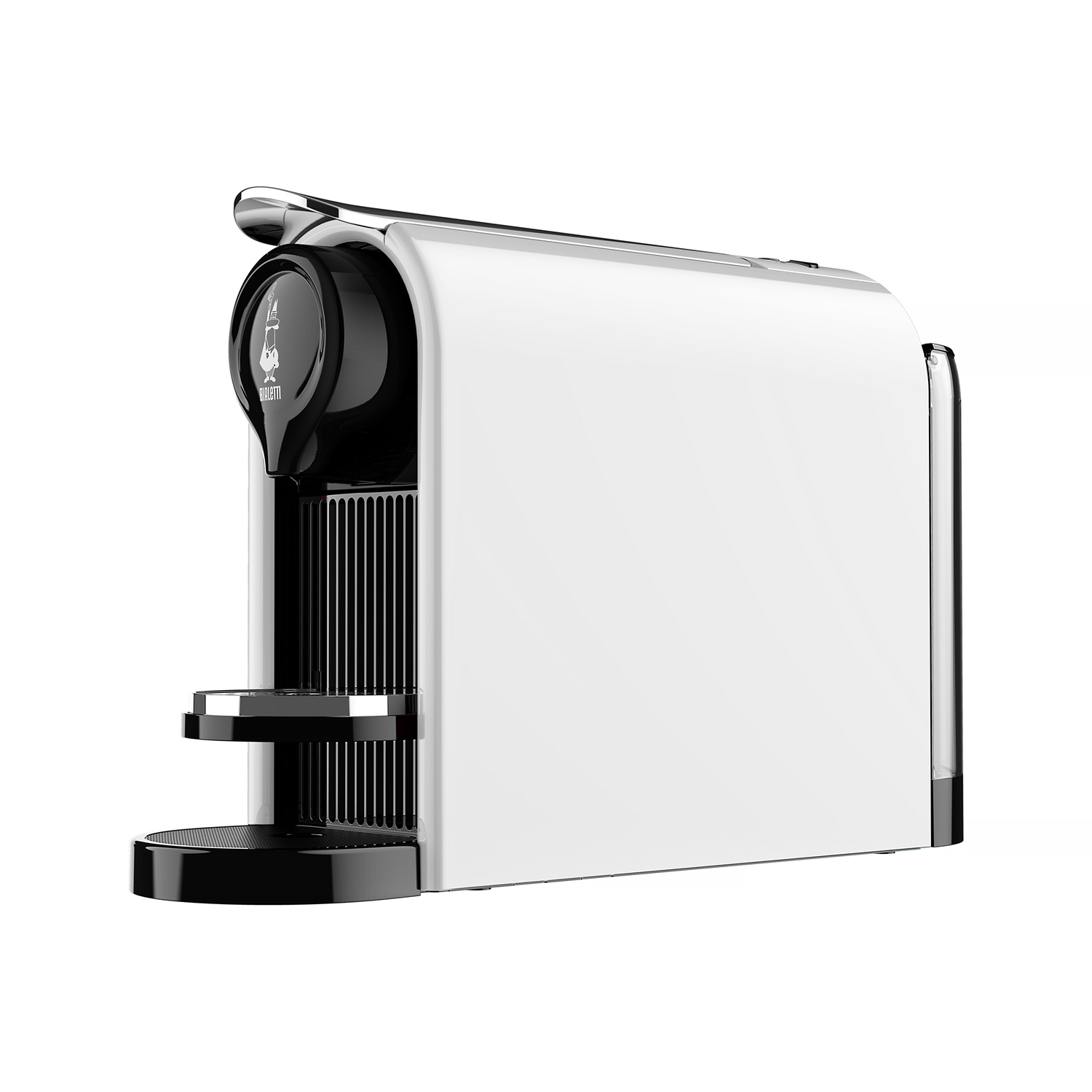 Bialetti - Capsule Coffee Maker Gioia Plus - White + 48 capsule NAPOLI